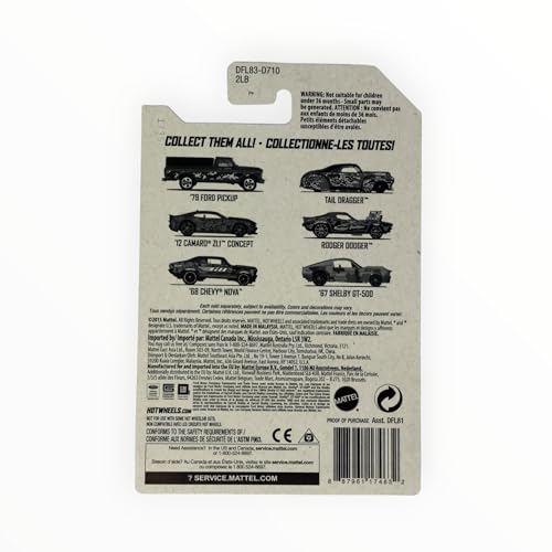 Hot Wheels '67 Shelby GT-500 Carro a Escala 1:64 miniatura 2