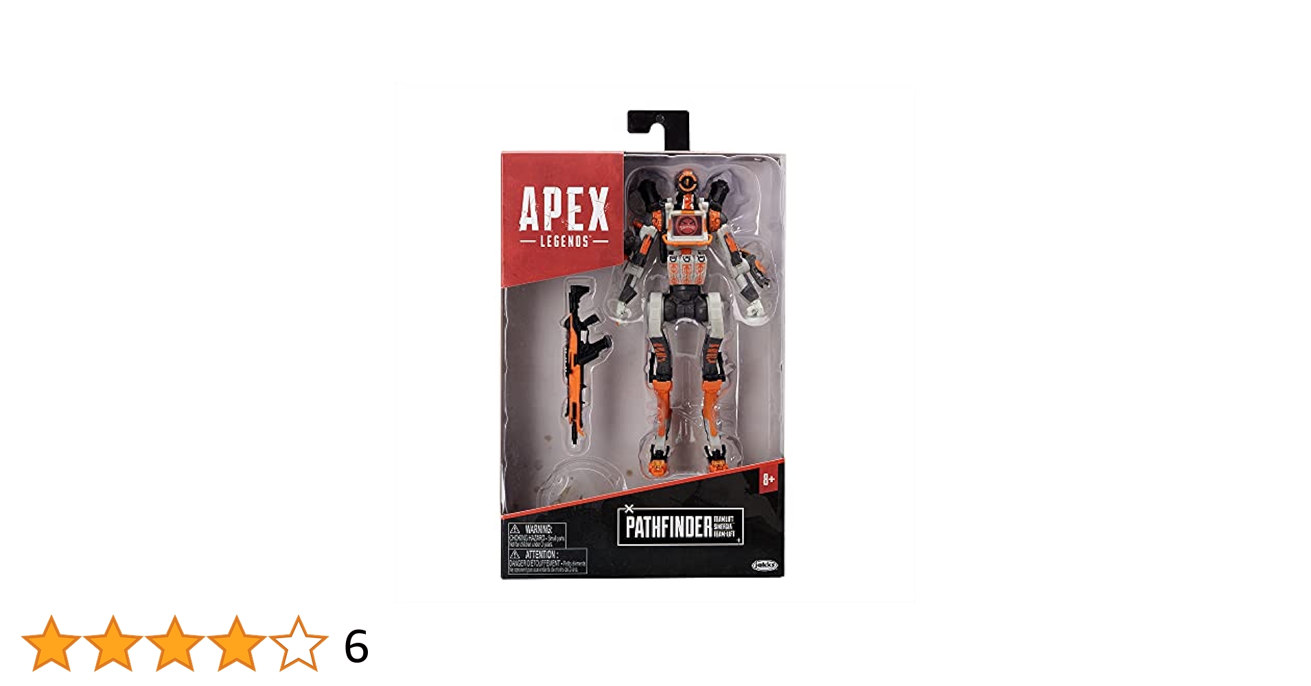 Apex Legends 6インチフィギュア　パスファインダー Amazon.com: APEX Legends 6-Inch Collectible Action Figure