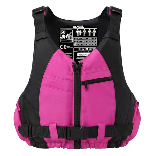 Yueta Swim Jacket Adult, Adjustable Buoyancy Aid Swim Vests for Swimming, Kayak, Paddle Sports...