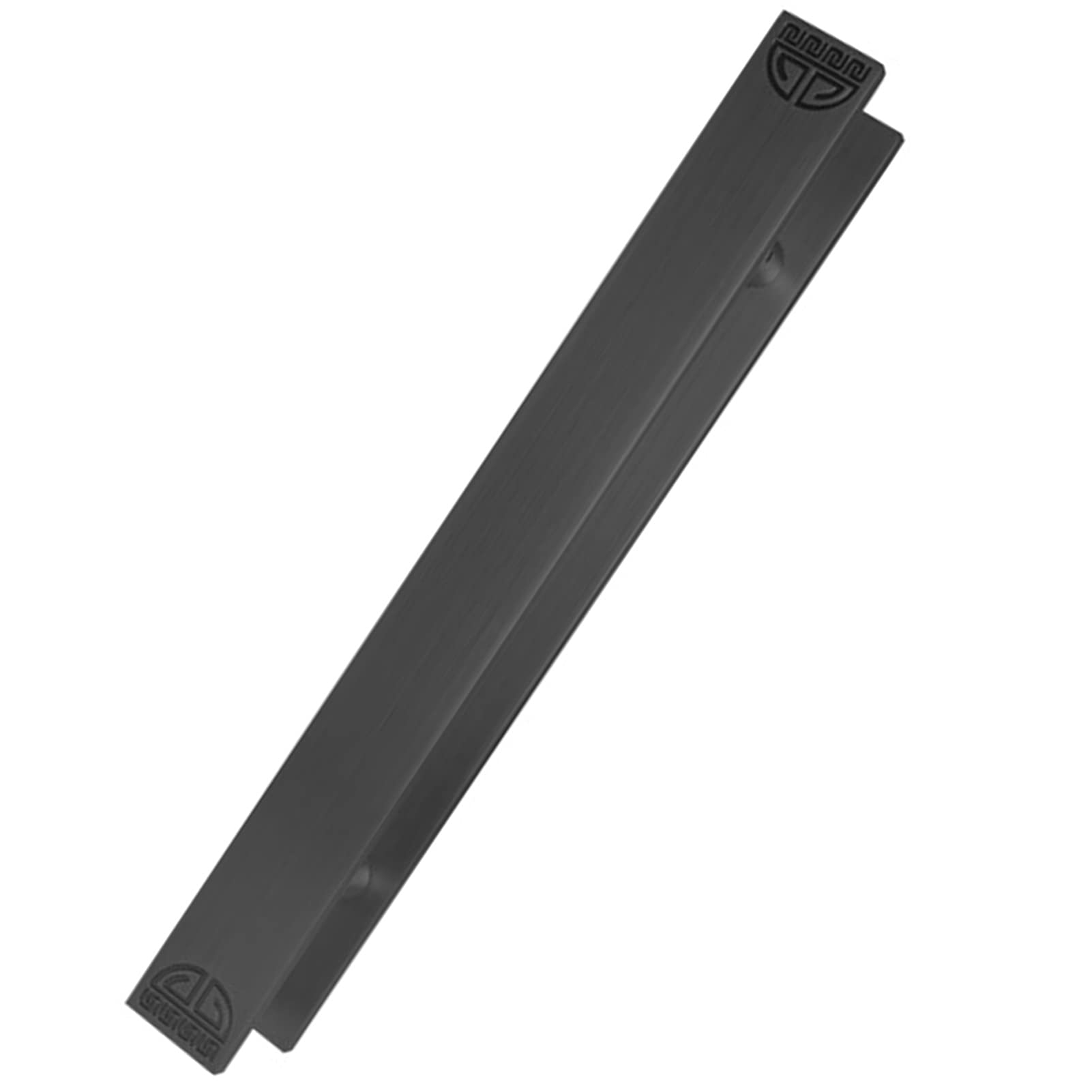 Aluminum Wood Door Metal Doors Grab,Door Pull Retro Door Handles Pulls Bar Traditional Oriental Style, 60cm/80cm/100cm/120cm/150cm Long Optional(Black,150cm/59inch)