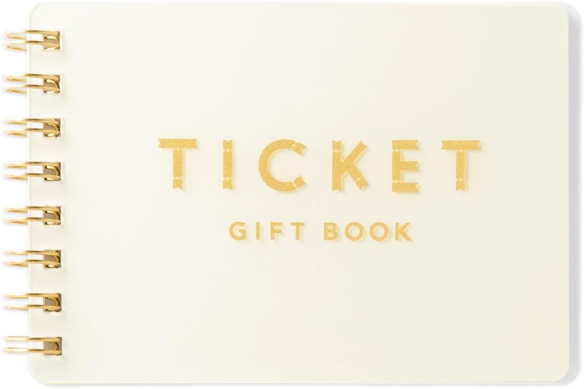 Iroha Publishing TICKET GIFT BOOKWHITEGTB-04
