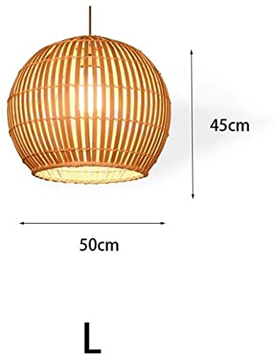 Lustre lanterne bambou pour salon de thé et restaurant
