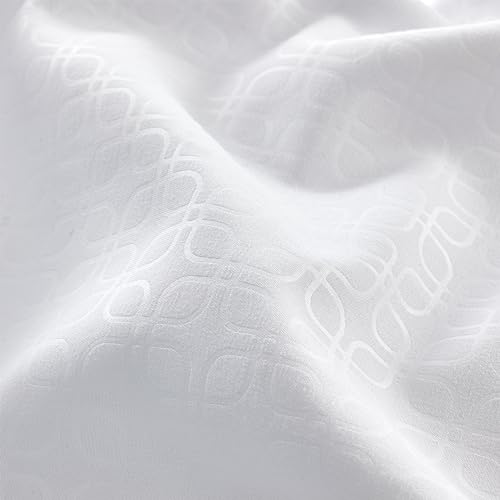 SLEEP ZONE Bedding Sheet Set, Ultra Soft Microfiber with Extra Deep Pockets, 4 Pieces Comfy Breathable and Cooling Sheet & Pillowcase Sets for Adults (White, King)