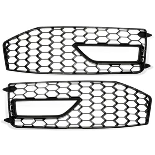 Pare-chocs avant A4 B8 2013 cassé ? Grille antibrouillard alvéolée pour rénovation carrosserie