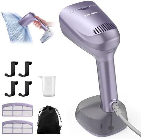 Vacuum Steamer for Clothes, Handheld Travel Garment Steamer with ...