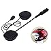OBEST Casque de Moto Casque sans Fil Bluetooth Haut-parleurs stéréo Bluetooth 5.0 avec Casque Micro Mains Libres, adapté aux appareils compatibles avec Les Smartphones