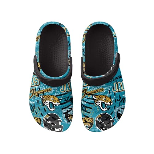 Image of FOCO Arizona Cardinals NFL Mens Historic Print Clog with Strap
