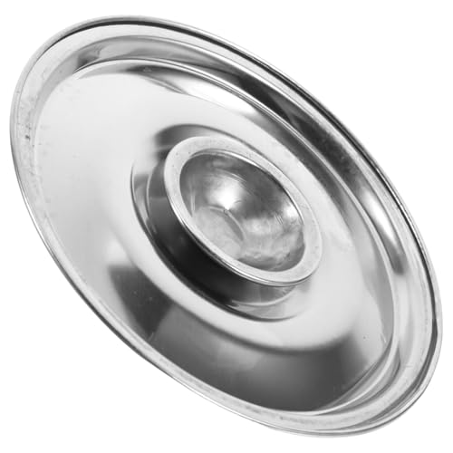 CHICAMPERA Tapa Inoxidable para Olla Mini de Cocción y Condimentos Reemplazo de Utensilio de de Limpiar y Duradera