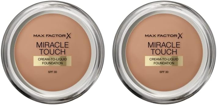Max Factor, Base de maquillaje (Tono: 085 Caramel, Pieles Oscuras) - 68.23 ml (99240012695) (Paquete de 2)