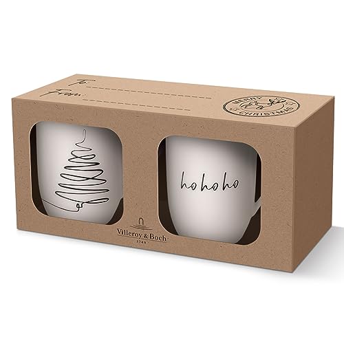 Villeroy & Boch - Statement Xmas Set Tree, Gift Set 2 pcs, Porcelain Cup White, Capacity 280 ml, 8 cm x 23 cm - Image 4