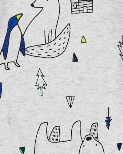 Carter's Baby Boys 4-Pack Long-Sleeve Original Bodysuits Solids2