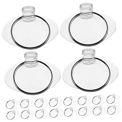 UKCOCO 80Piezas Succión Multifuncional Para Decoración y Organización Sin Taladrar Resistente y Reutilizable Para Baños y Cocinas