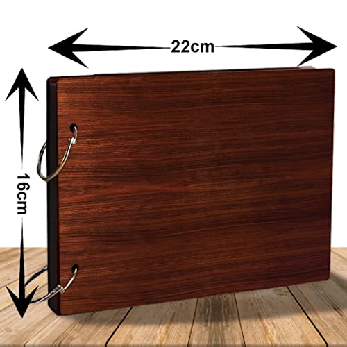 Image of WallDaddy - Scrap Book Photo Album Book Scrapbook for Memories Photo Albums for Photos Collection Slam Book for Memories 4x6 5x7 200 Photos Memory Book Size (22 cm X 16 cm) (Dreams)