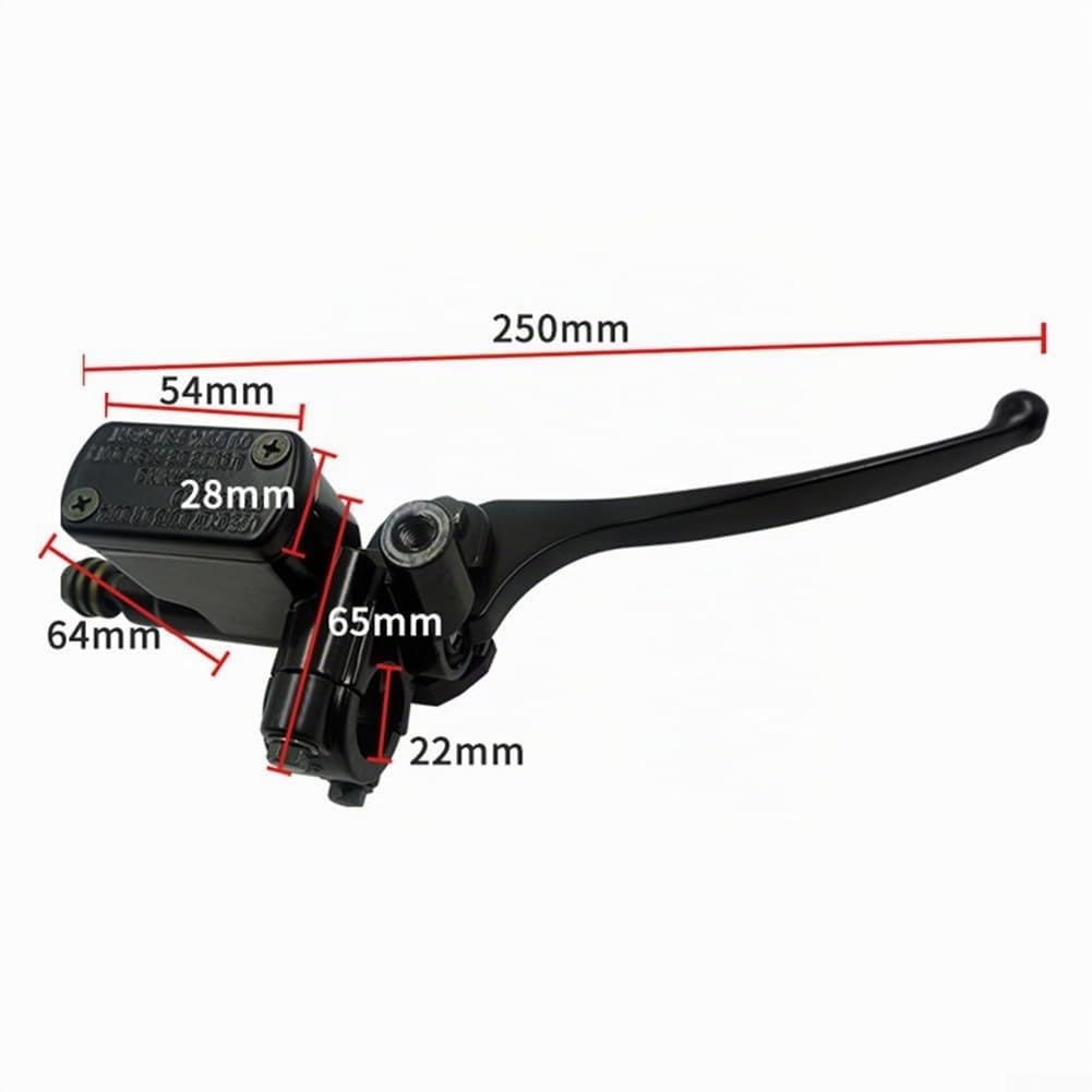 Pompa freno anteriore per moto e scooter, leve freno frizione moto, 22 mm