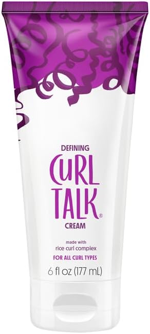 Curl Talk Ṅöẗ Ÿöüṛ Ṁöẗḧëṛ Frizz Control Defining Curl Cream, 6 fl oz