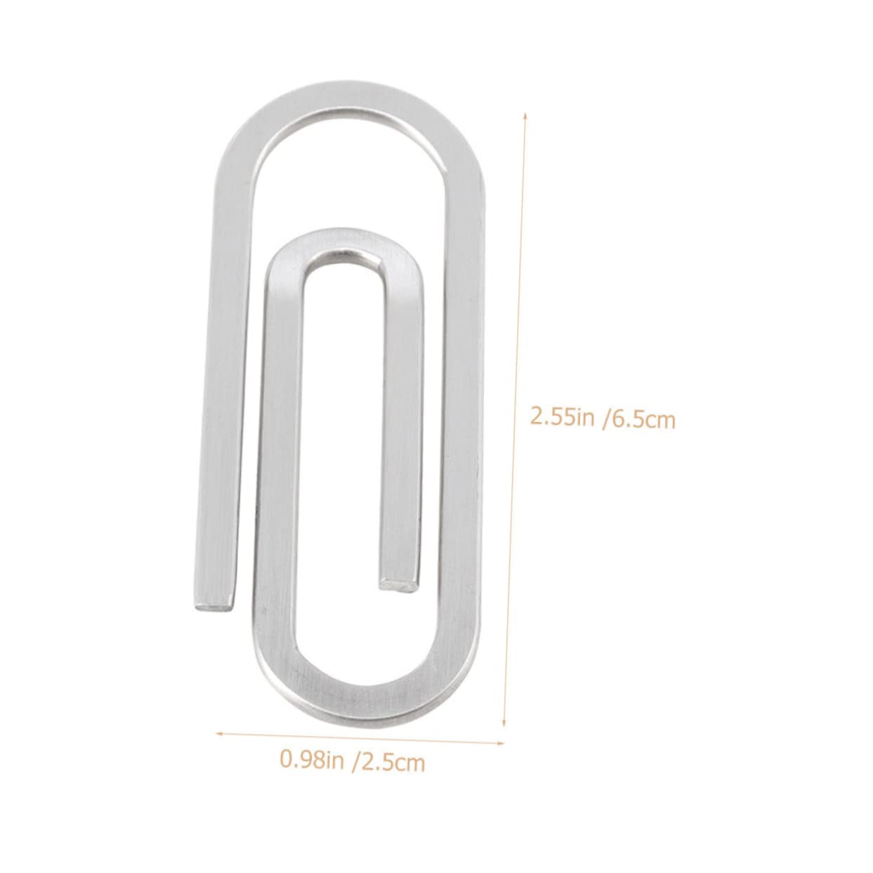 NAMOARLY Strong Clamp Money Clip Paper Clips Holder for Office School Multipurpose