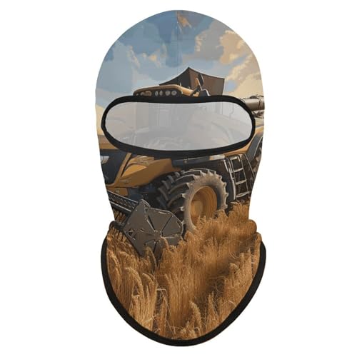 Balaclava para Tractor de Granja, Máscara Facial para Hombres y Mujeres, Protección Solar Transpirable con Cubierta Total de la Cabeza para Senderismo, Ciclismo, Correr, Conducir miniatura 7