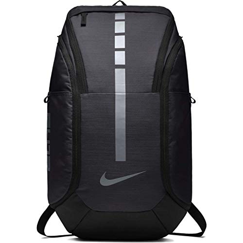 Nike Unisex Hoops Elite Pro Basketball Backpack (Dark Grey/Metallic Cool Grey) #TOP12