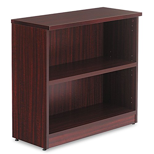 Mydirectadvantage Alera Va633032My Valencia Bookcase, 2-Shelf, 31-3/4 X 14 X 29-1/2, Mahogany #TOP1