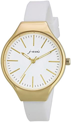 Amazon ジェイアクシス J Axis スリムシリコンベルトウォッチhl179 W Hl179 W 時計アクセサリー 腕時計 通販