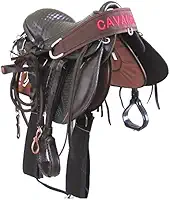 Sela Australiana Marrom Cavalgada Completa IENE 16 Polegadas + Acessórios