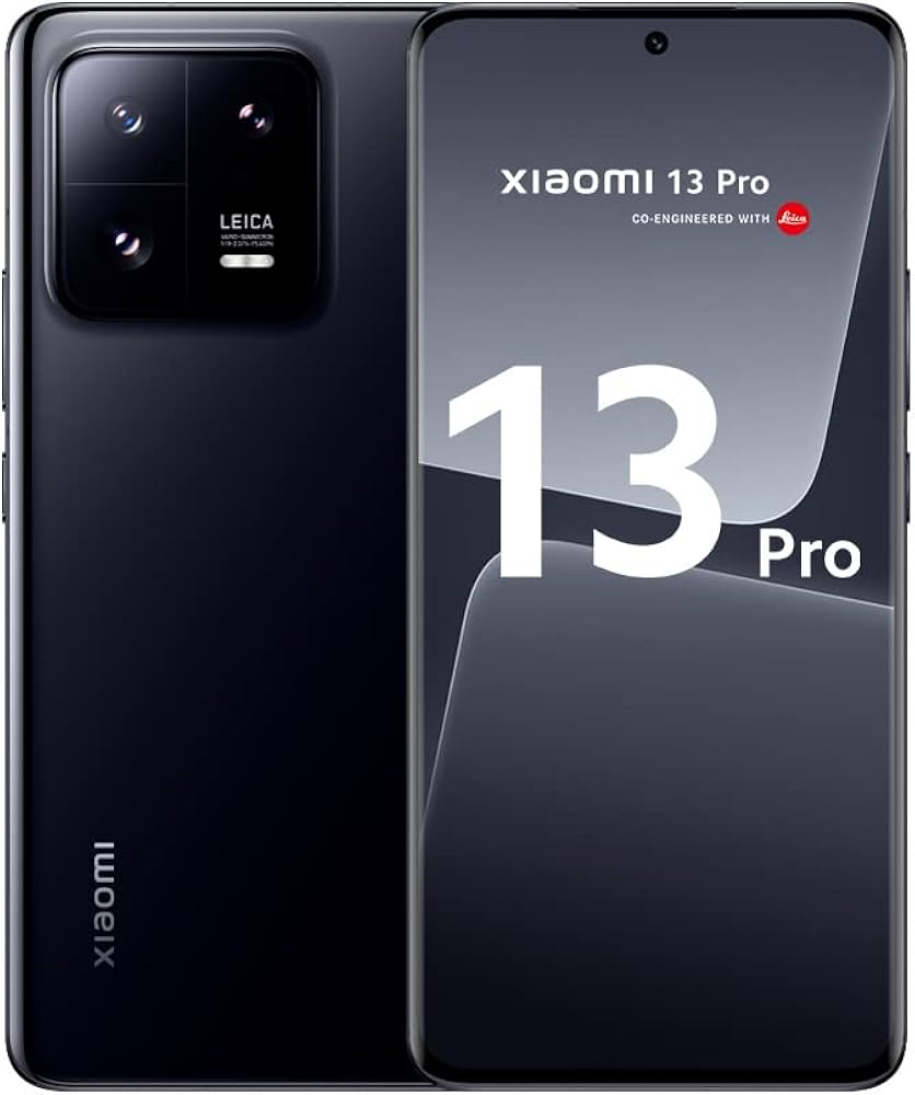XIAOMI 13 Pro Ceramic Black 12GB RAM 256GB ROM, WQHD+ dynamic