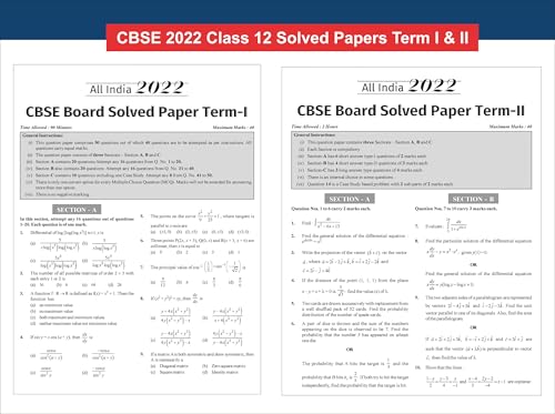 Image of Disha 13 Years CBSE Class 12 Solved Mathematics Previous Year-wise Question Papers (2013 - 2025) | PYQ's, Sample Paper & Concept Notes | CBSE Question Bank Class 12 | 5th Edition