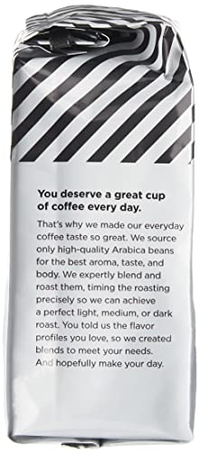 Image of AmazonFresh Go For The Bold, 100% Arabica Coffee, Dark Roast, Ground, 12 Ounce