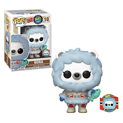 Funko Pop Around The World #10 Nora (Norway) With Pin Shop Exclusive