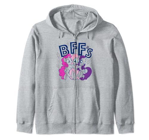 My Little Pony sweat enfant zippé doux qui protège du froid avec motif poney coloré