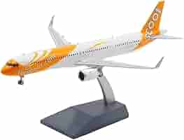 Aviation 1:200 スクート A321NEO 9V-NCA 1:200 Aviation200 Scoot A321NEO 9V-NCA Diecast Aircraft