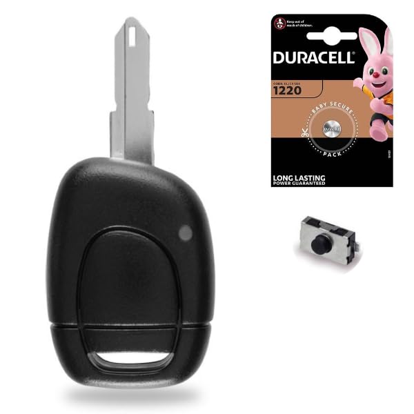 Coque Clé Boitier Plip Télécommande Renault Clio 2 ➜Twingo ➜Kangoo Phase 1 ➜Megane ➜Scenic ➜Espace - Kit iRace Keys®