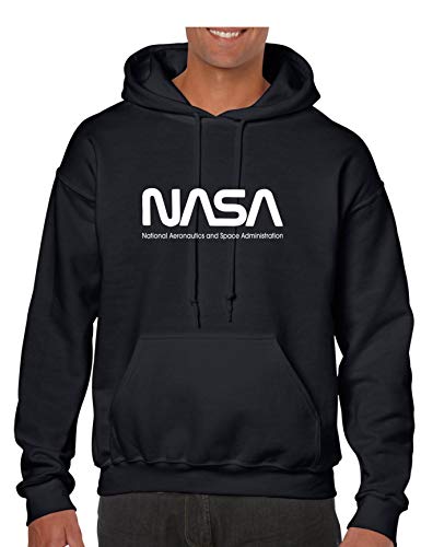 ALLNTRENDS Adult Hoodie NASA America's Space Agency USA Love Spaceship Top4
