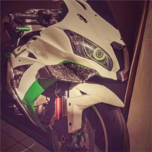 Ailes aérodynamiques fixes moto pour réduire le guidonnage