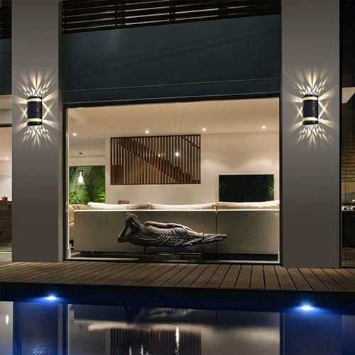 Aplique de pared LED de 28W y 80cm con carga USB dorada 3