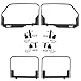 Rough Country Side Windows for Polaris XPEDITION ADV 5 (2024-2025) – Scratch-Resistant UTV Windows, Set of 4