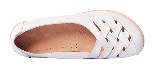 Image of VenusCelia Women's Braided-Nests Walking Flat Loafer