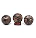 JPHHRP 1PCS 37MM Natural Chiastolite Stone Carved Decoration Crafts Minerals Room Decor
