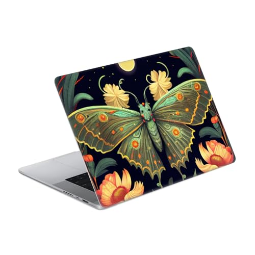 Peau MacBook Pro 14 A2442 anti-rayure motif Sphinx Lunaire