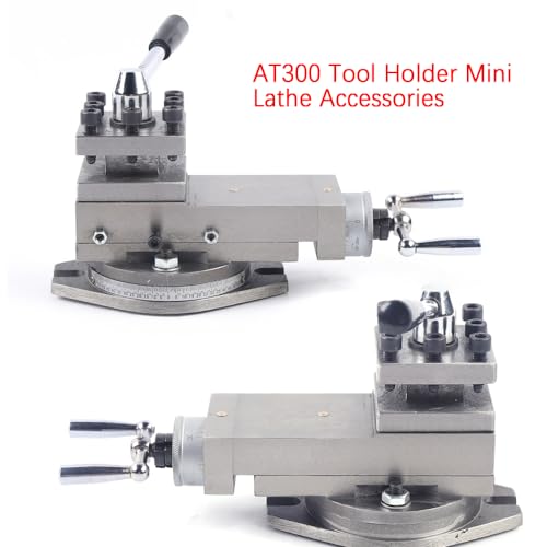 AT300 soporte universal para torno, 80mm miniatura 4