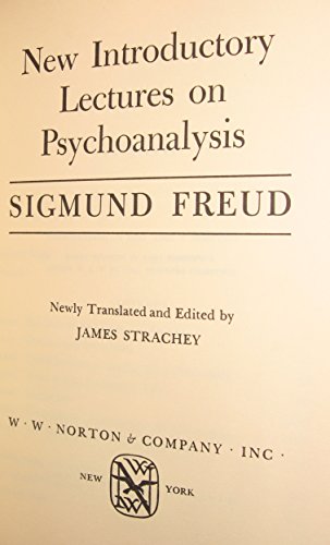 New introductory lectures on psychoanalysis B0006BMM0O Book Cover