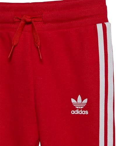 Adidas Originals Unisex Kids Adicolor Hoodie Set Tracksuit, BETTER SCARLET, 2T US 4 41r9S+mWNML. AC