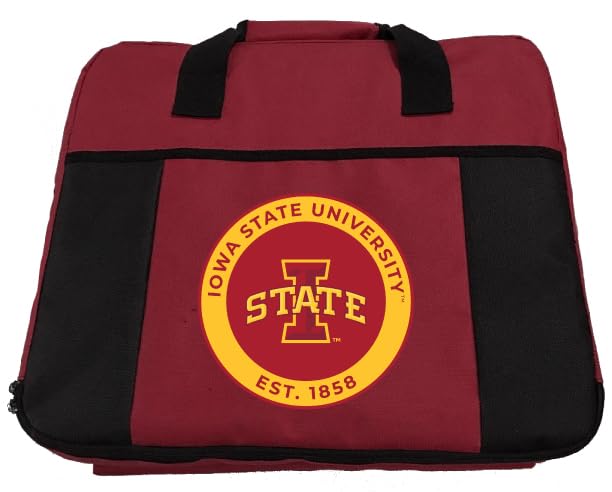 R and R Imports Iowa State Cyclones Seat Cushion Officially Licensed Collegiate Product Maroon