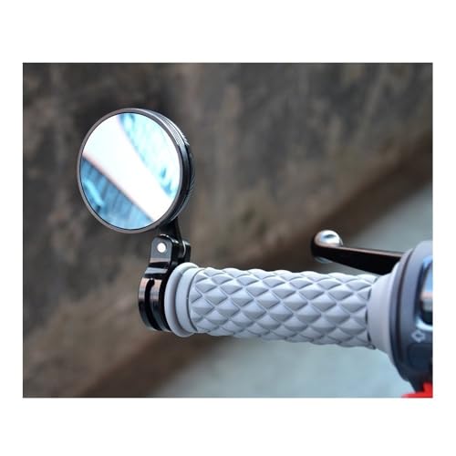 Cero ángulos muertos con el espejo retrovisor moto pequeño y adaptable 4