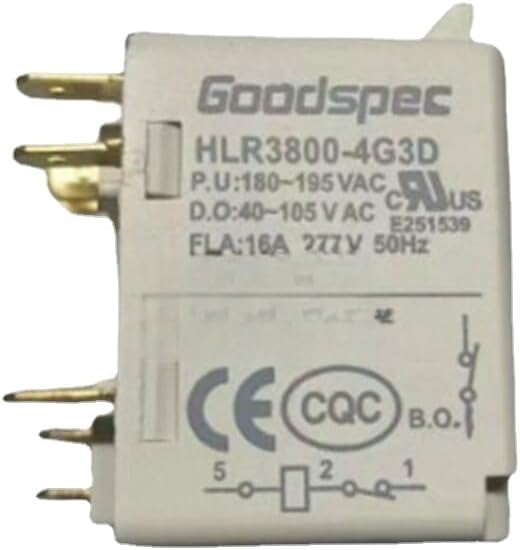 1PC NEW Refrigerator compressor starter relay 35A-400V 1253007 RVA3H3C