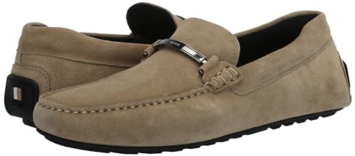 Image of BOSS Men's Smooth Suede Slip on Drivers