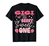 Photo Gallery gigi of the berry sweet one strawberry primo compleanno maglietta Photo Gallery gigi of the berry sweet one strawberry primo compleanno maglietta