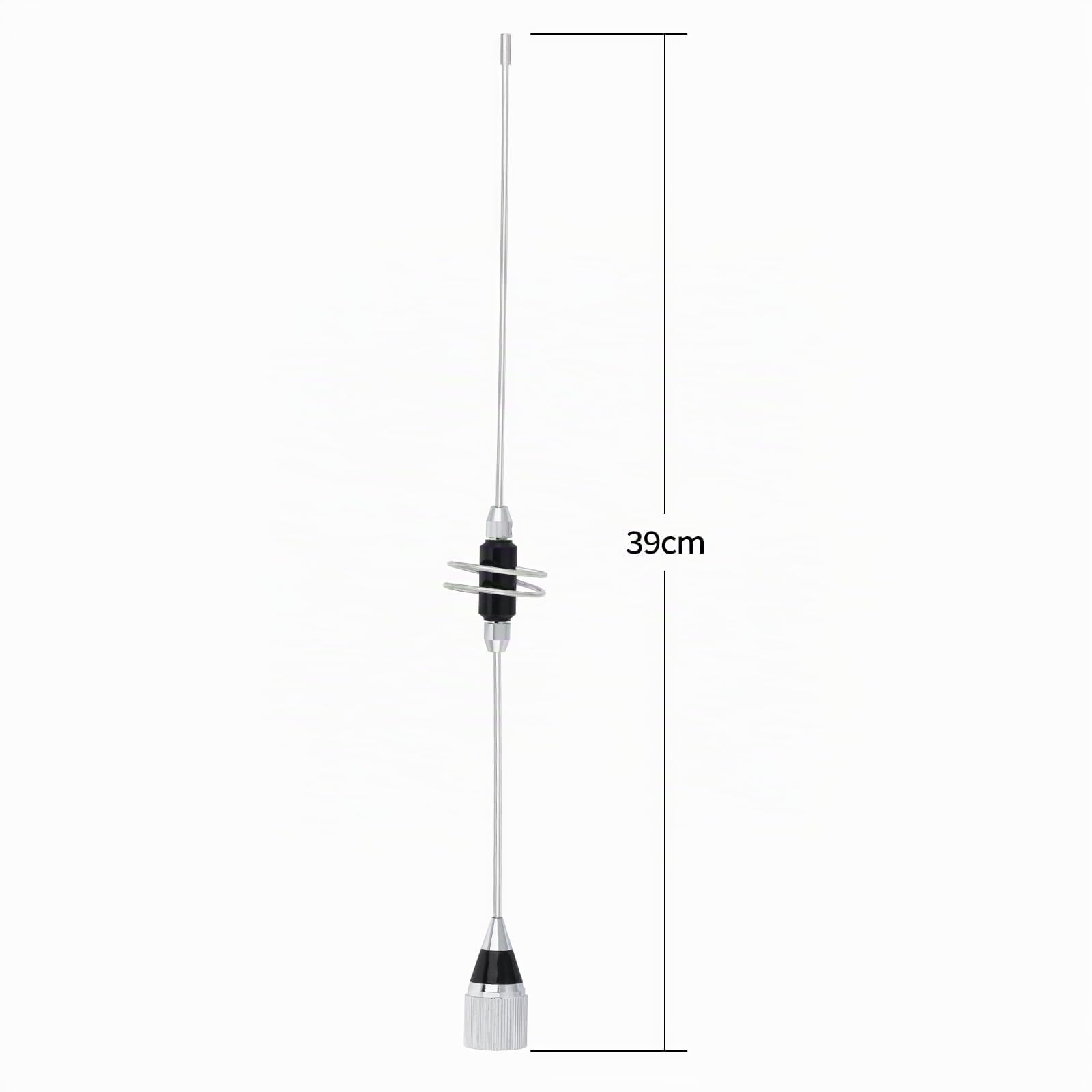 Bingfu Antena Radio Móvil de Banda Dual VHF UHF 136-174 MHz y 400-460 MHz, Antena de Radioaficionado para Vehículos de 39 cm con Conector PL259 para Dispositivos de Comunicación Bidireccional