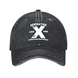Generation X Gen X Lots of Memories No Evidences Hat for Women Fashion Washed