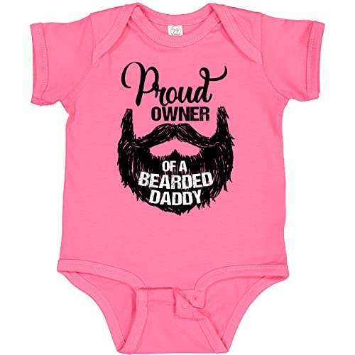 inktastic Proud Owner Of a Bearded Daddy Baby Bodysuit
